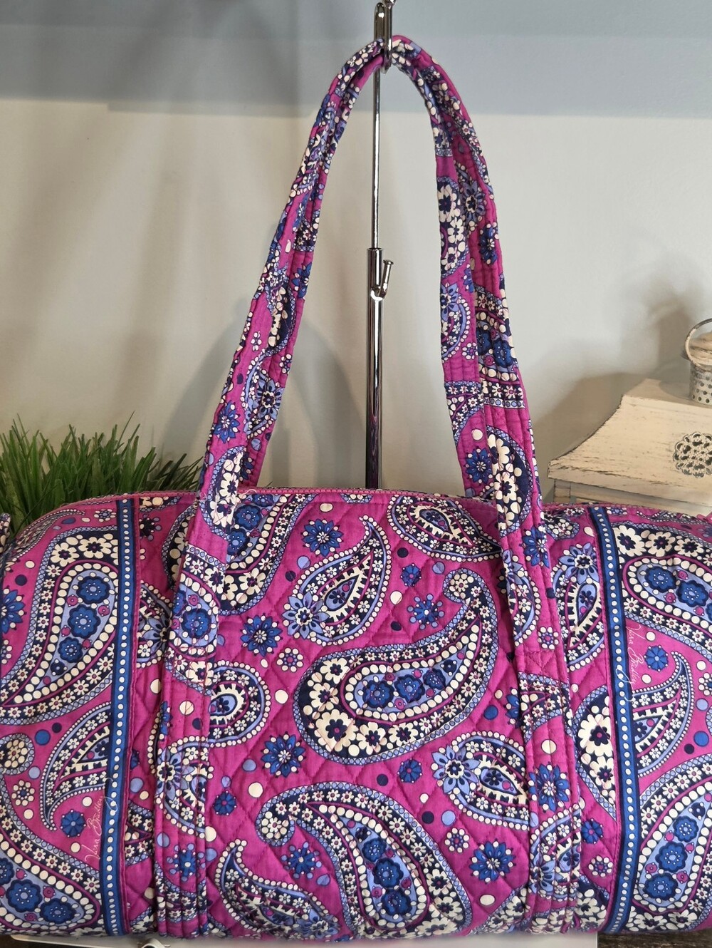Vera Bradley Boysenberry Duffle Bag